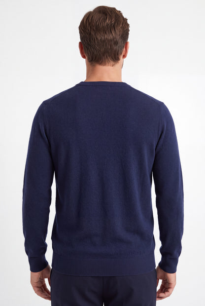 [32077-30-102] DT CASHMERE CREW LS
