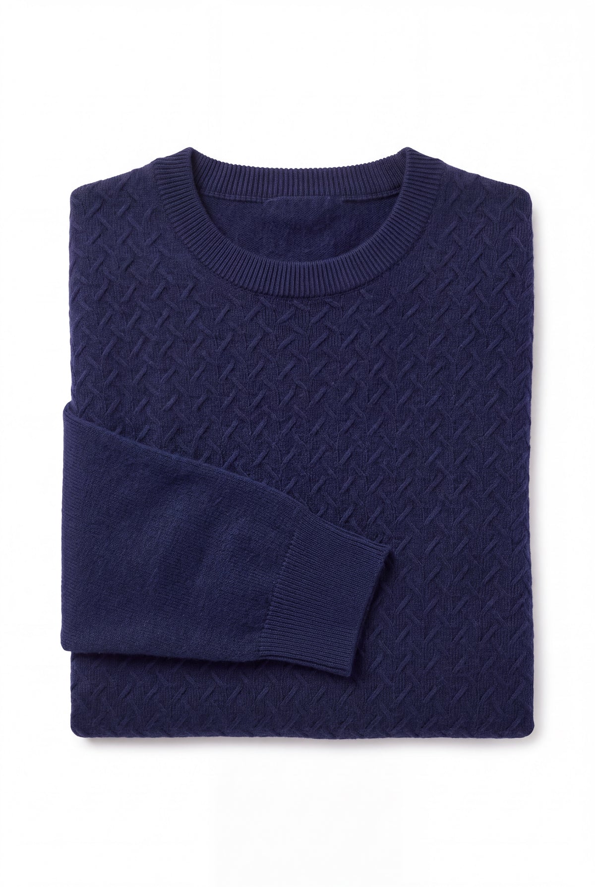 [32077-30-102] DT CASHMERE CREW LS