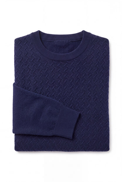 [32077-30-102] DT CASHMERE CREW LS
