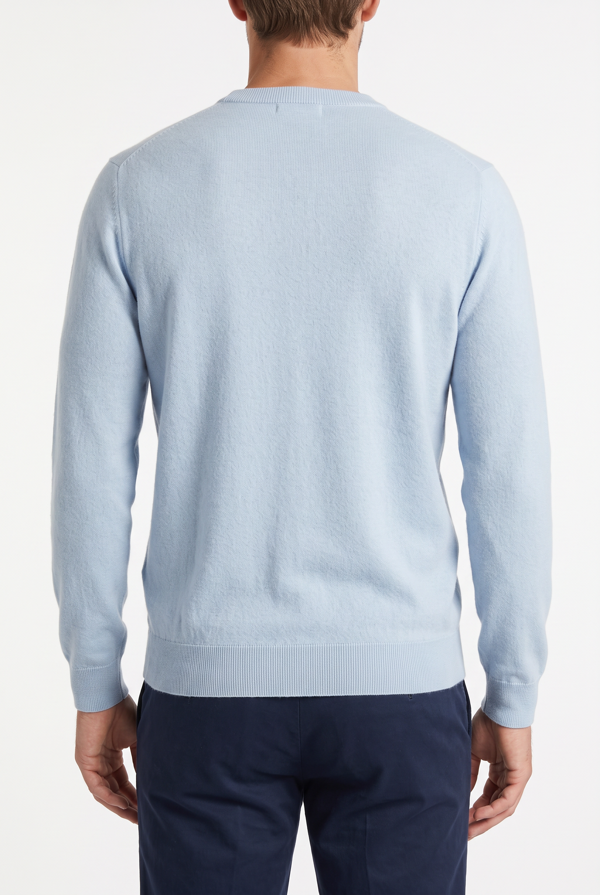 [32075-00-411] DT CASHMERE CREW LS