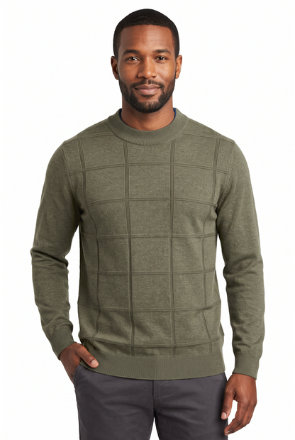 [32097-00-182] CASHMERE BLEND LS MOCKNECK