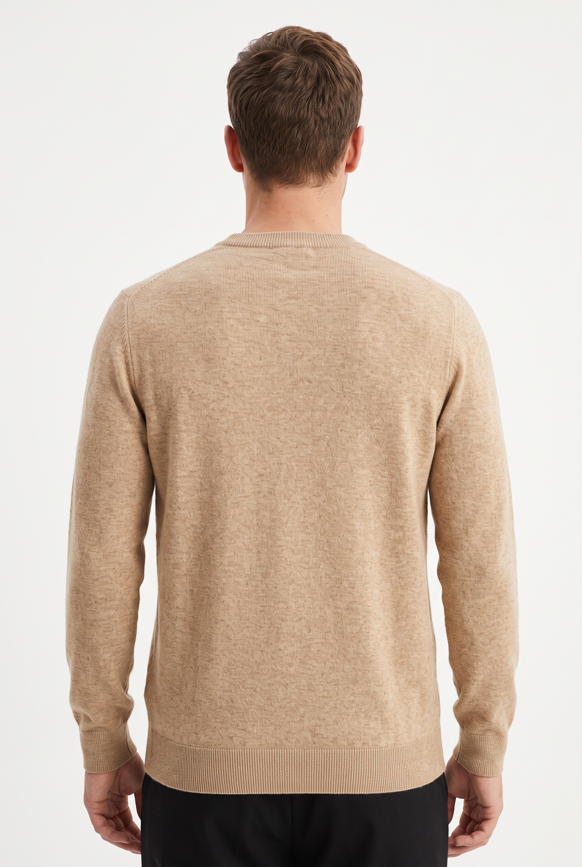 [32097-00-218] CASHMERE BLEND LS MOCKNECK