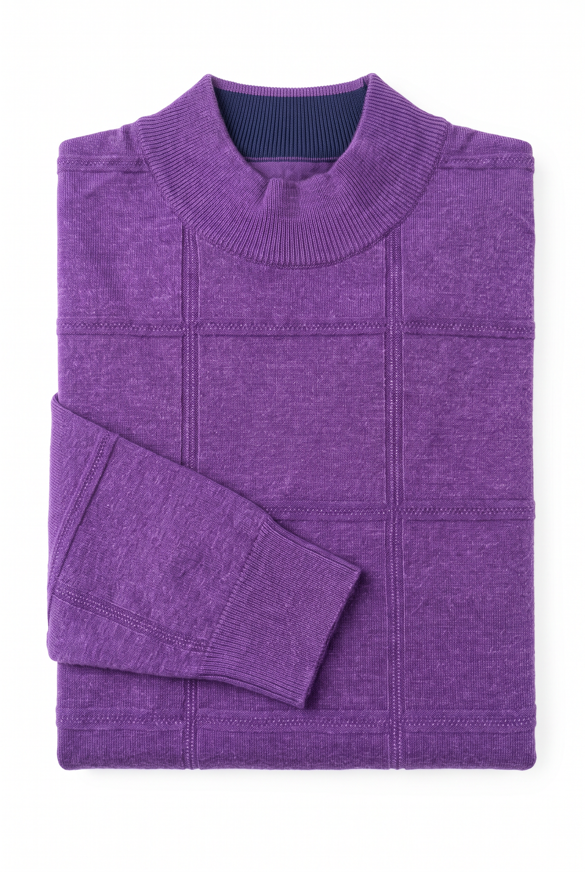 [32097-00-128] CASHMERE BLEND LS MOCKNECK