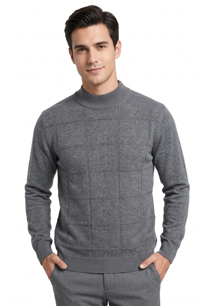 [32097-00-103] CASHMERE BLEND LS MOCKNECK