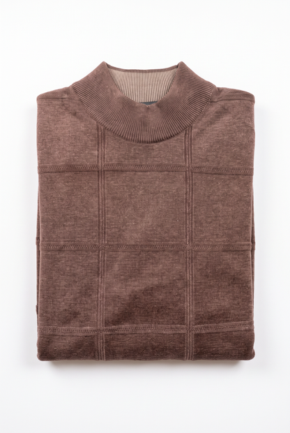 [32097-00-991] CASHMERE BLEND LS MOCKNECK