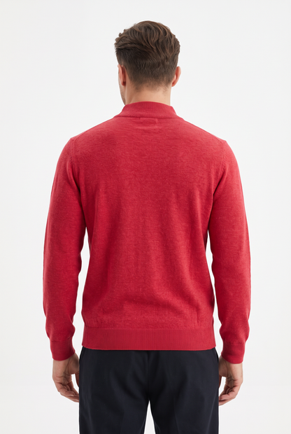 [32097-00-121] CASHMERE BLEND LS MOCKNECK