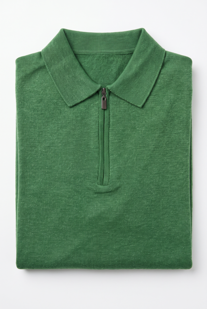 [32091-40-157] CASHMERE BLEND LS POLO
