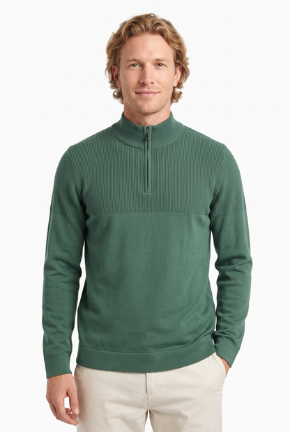 [39769-02-182] DT 1/4 ZIP LS