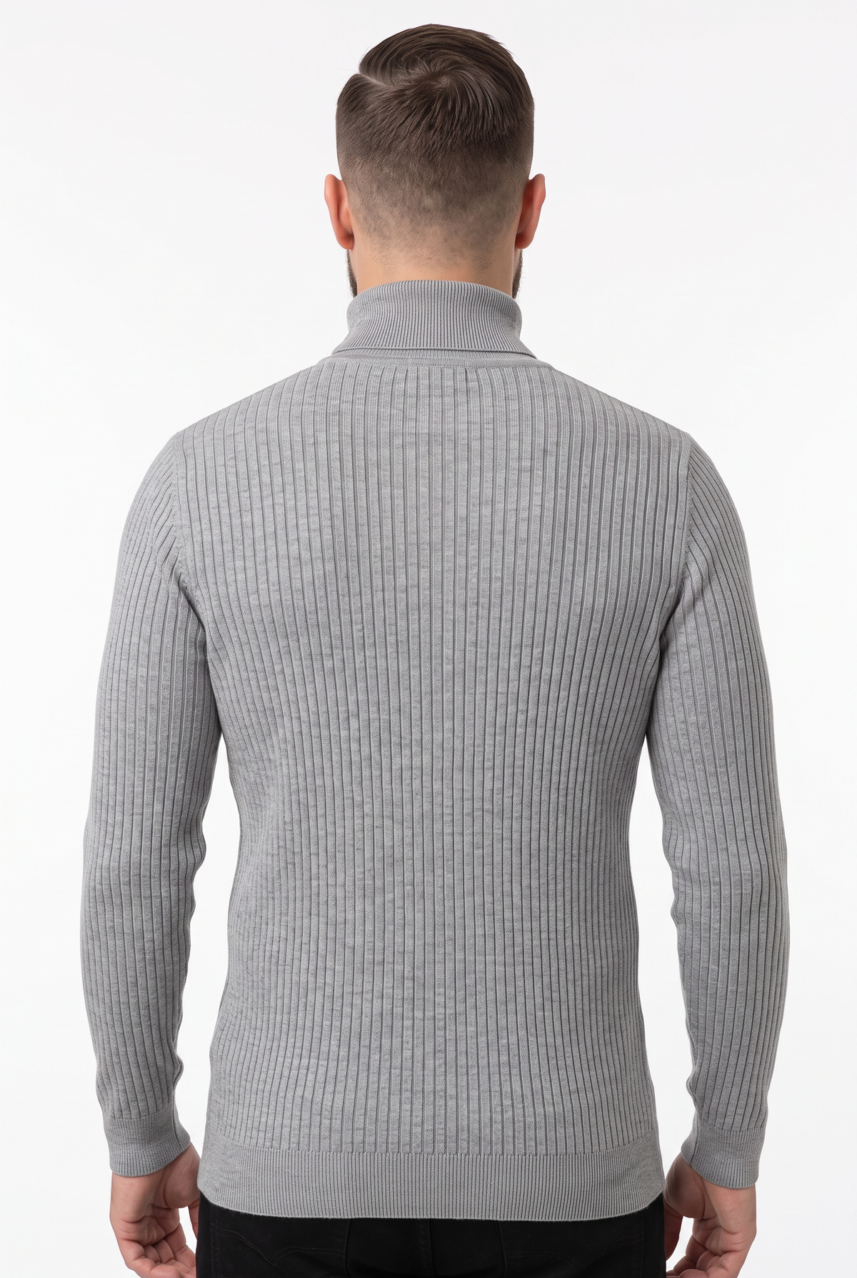 [20306-ACIKGRI] Z TURTLENECK