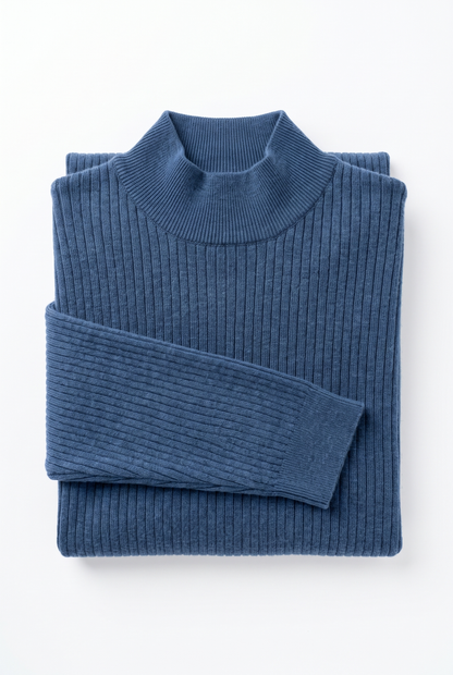 [20308-INDIGOMELANJ(NEW)] Z MOCKNECK