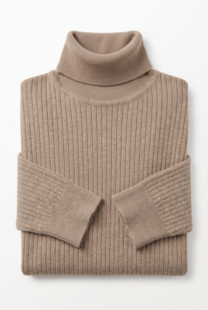 [20306-BEJ] Z TURTLENECK