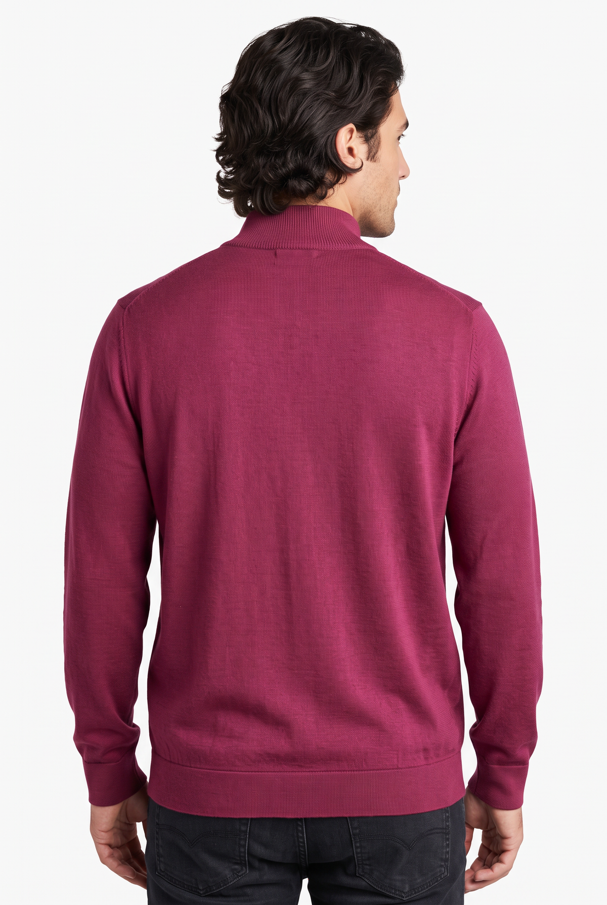 [39769-02-111] DT 1/4 ZIP LS