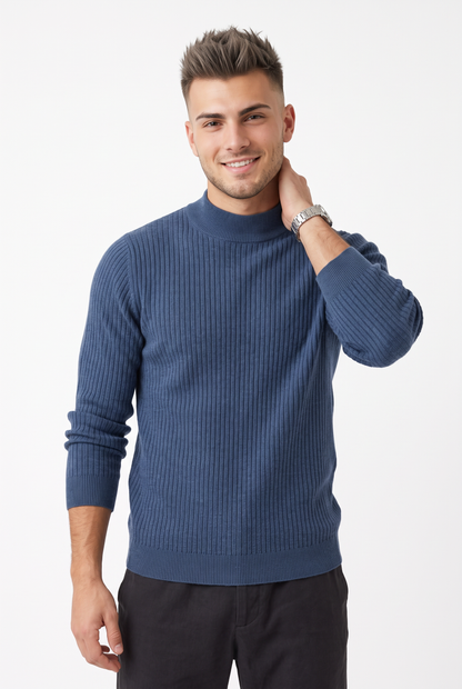 [20308-INDIGOMELANJ(NEW)] Z MOCKNECK