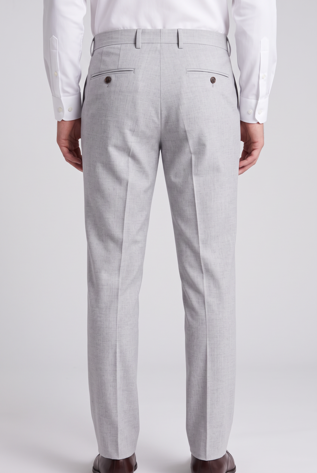 [PCFB1217-01A] ACTIVE SOLID CLASSIC FIT DRESS PANT
