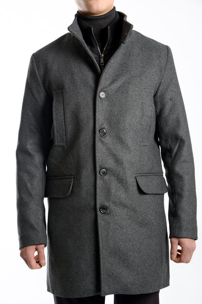 Preston Funnel Neck Coat – Haight & Ashbury