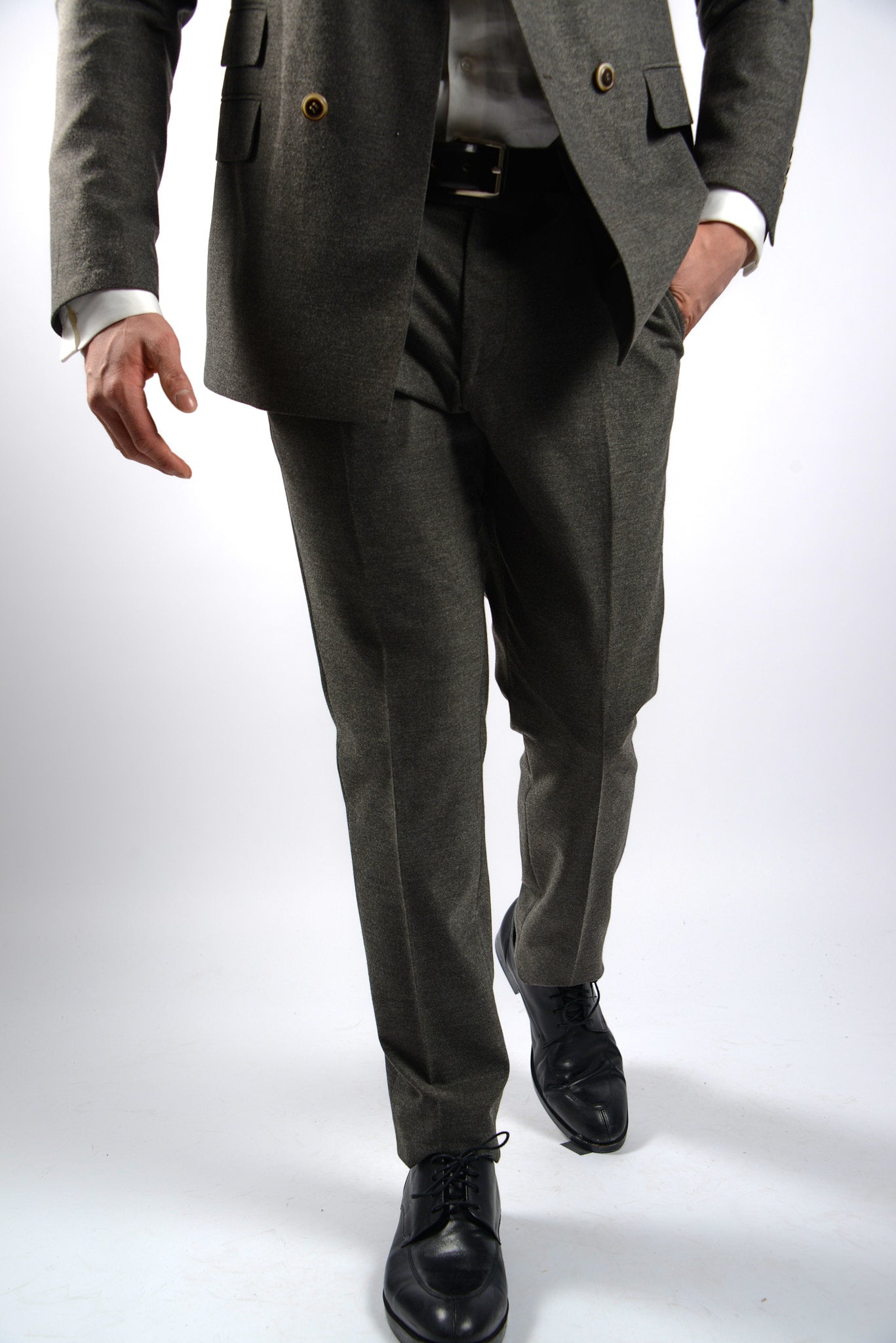 EURO BRUSHED TONAL DT DRESS PANT