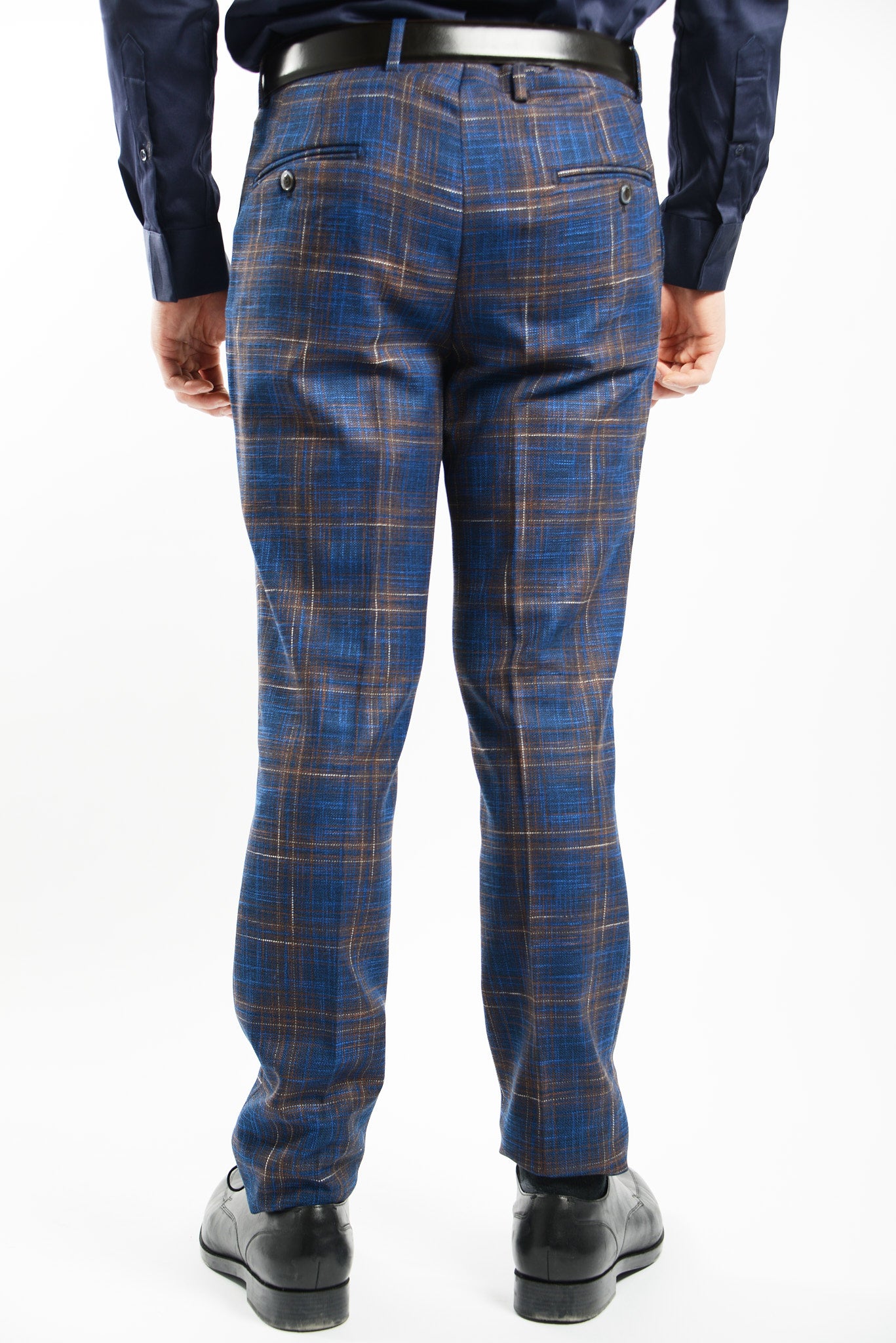 EURO WINDOWPANE DT DRESS PANT