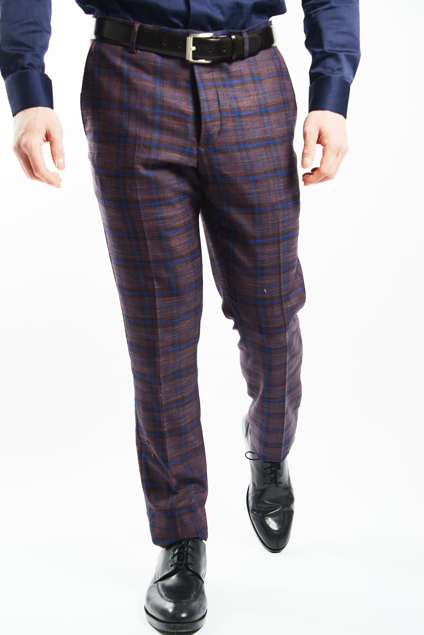 EURO WINDOWPANE DT DRESS PANT