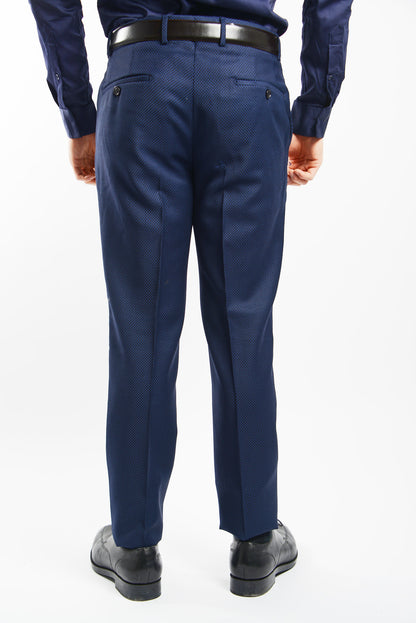 Euro Mini Grid Tuxedo Pant