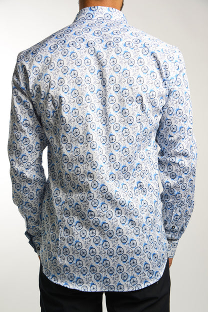 EURO SATEEN LS SPORT SHIRT