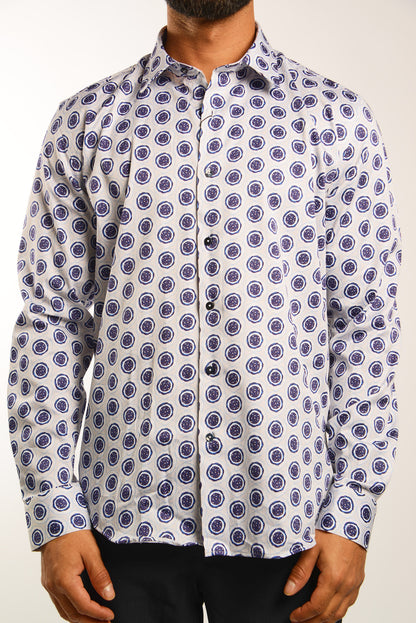 EURO SATEEN LS SPORT SHIRT
