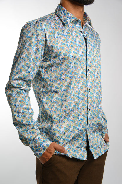 EURO SATEEN LS SPORT SHIRT
