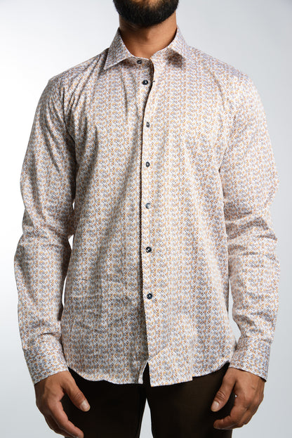 EURO SATEEN LS SPORT SHIRT