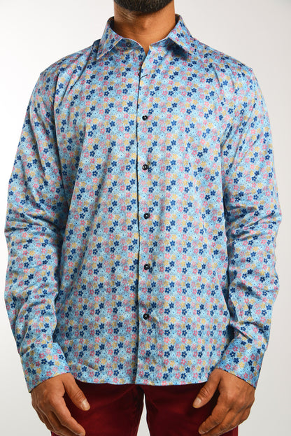 EURO SATEEN LS SPORT SHIRT