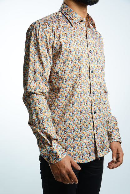 EURO SATEEN LS SPORT SHIRT