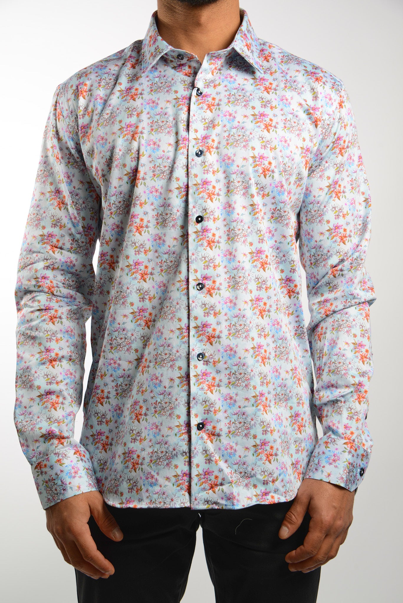 EURO SATEEN LS SPORT SHIRT