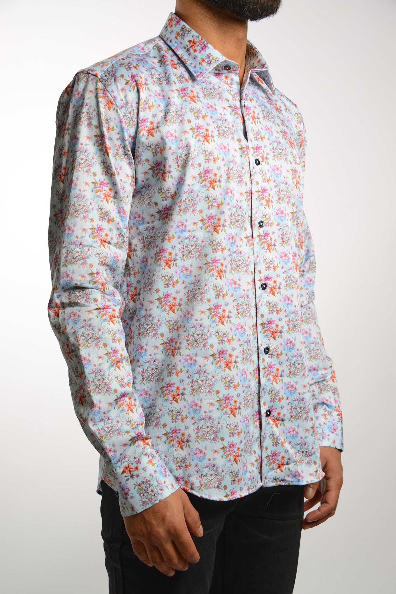 EURO SATEEN LS SPORT SHIRT